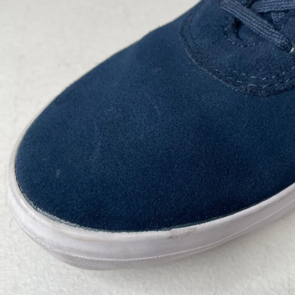 Diamond Supply Co Icon Two Tone Navy Suede Shoes Size 8.5